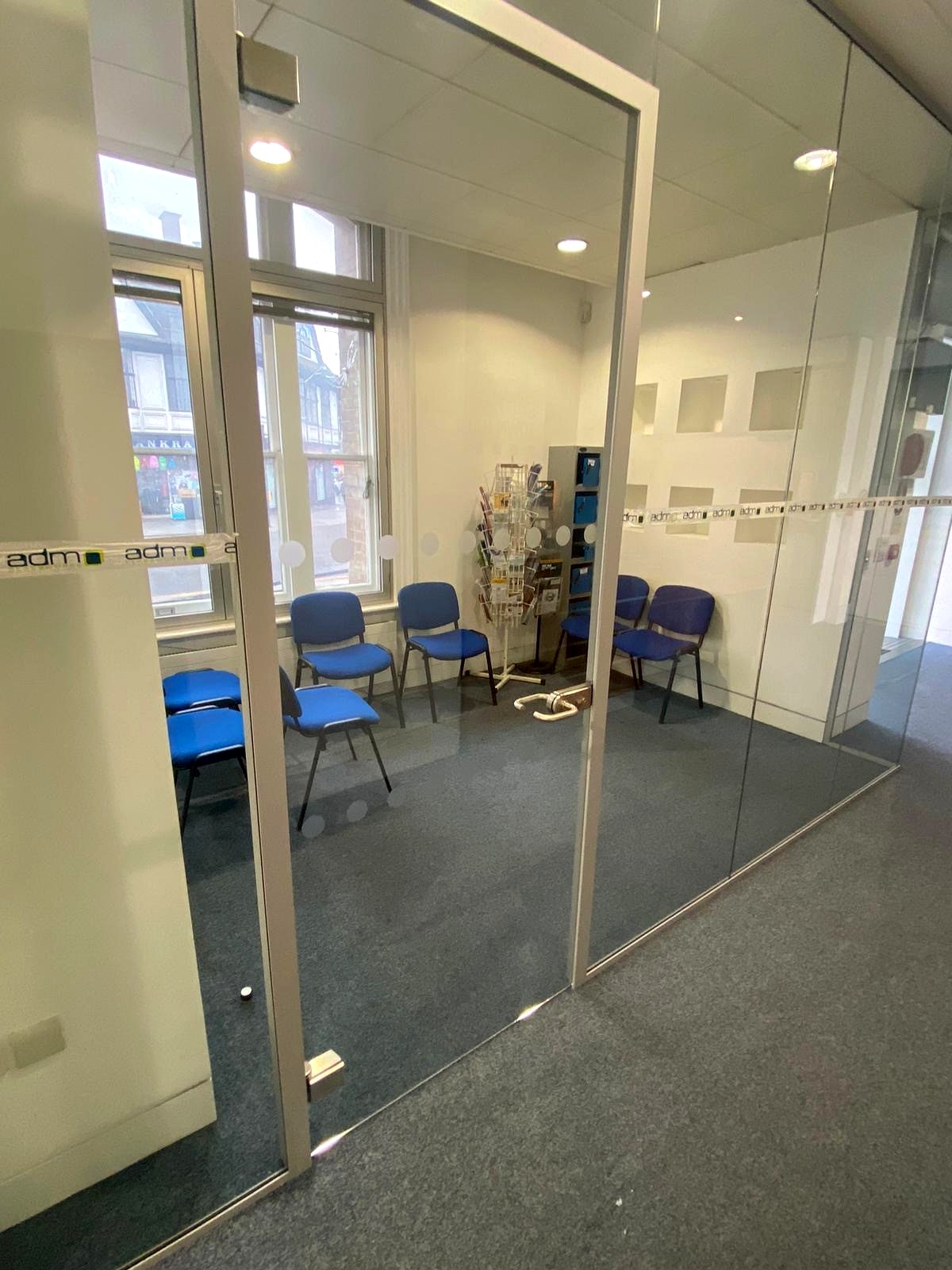 Glass Partitioning & Suspended Ceiling