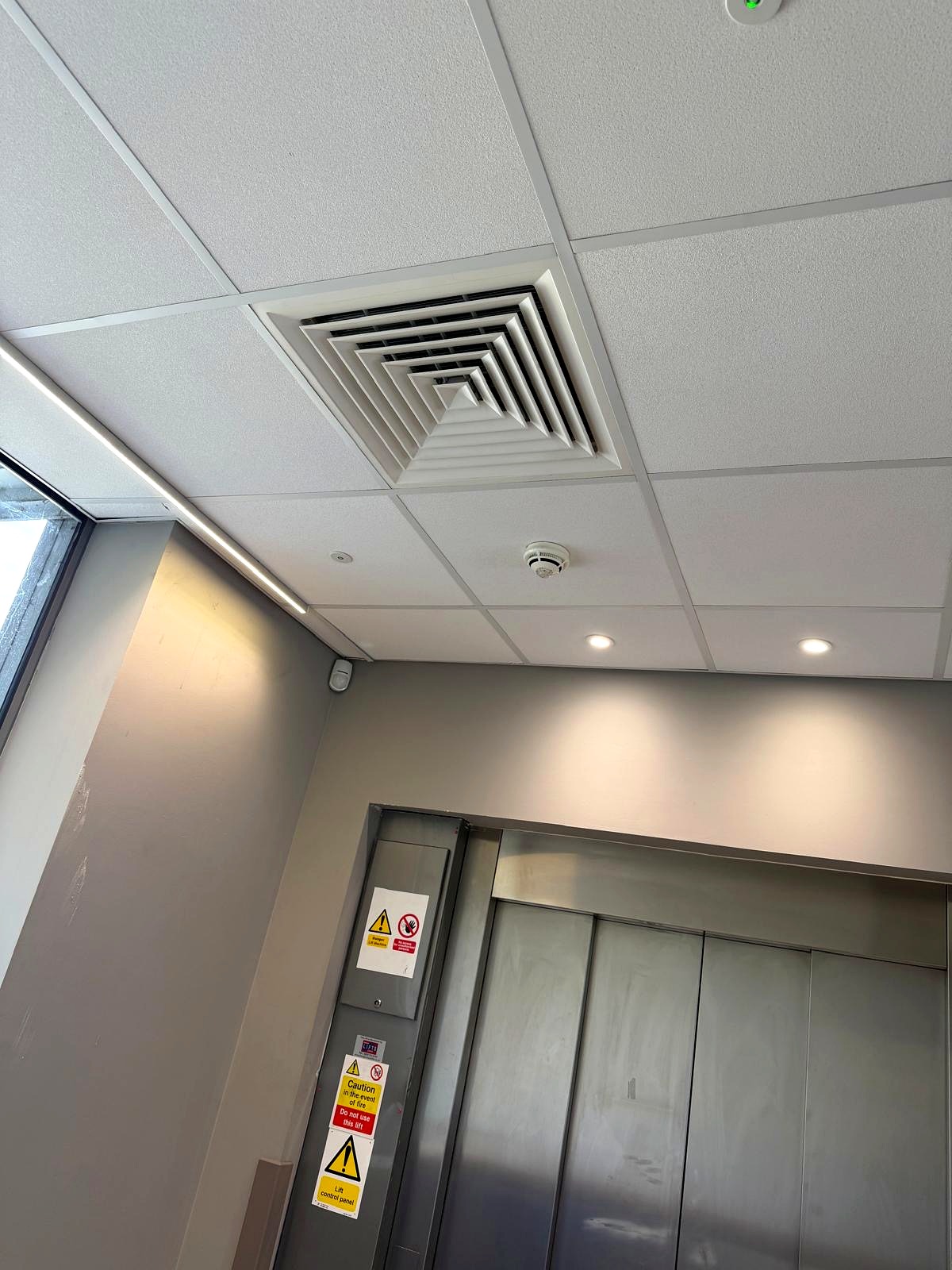 Glass Partitioning & Suspended Ceiling